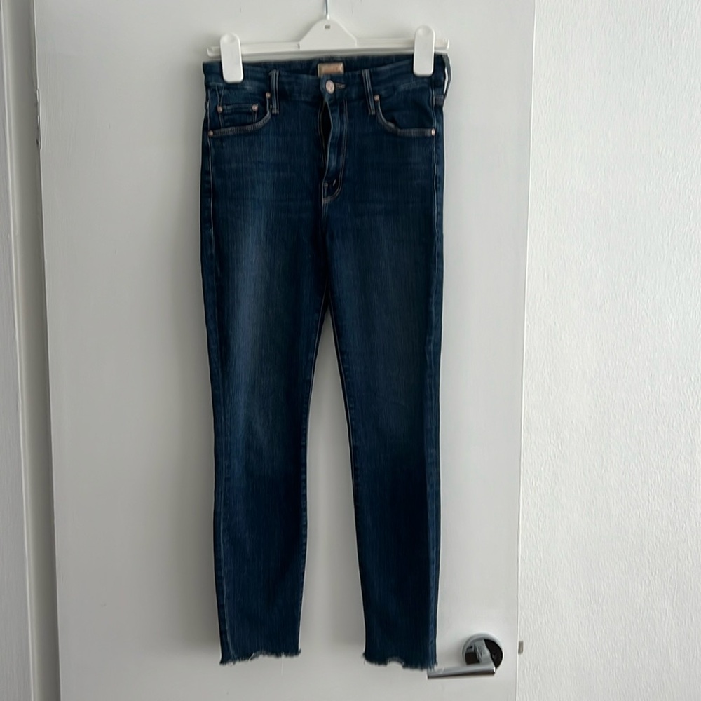 Mother Denim The Looker Ankle Fray Girl Crush Women’s Size 27